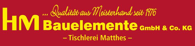HM Bauelemente GmbH & Co.KG – Tischlerei Matthes: Logo